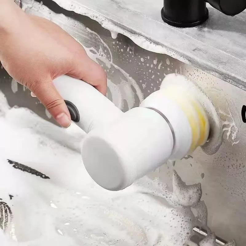 Escova Elétrica de Limpeza 3 em 1 -CleanWhite - Mundo Home
