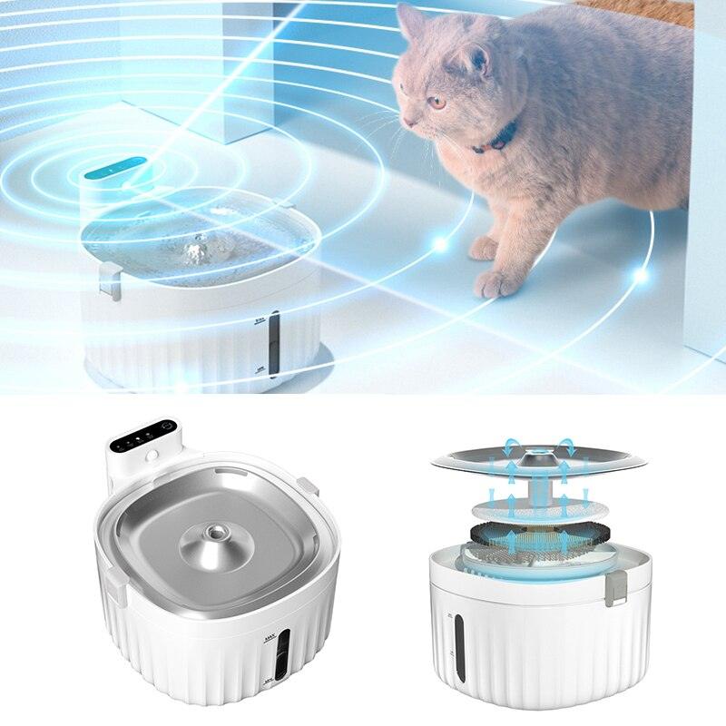 Fonte de Água Para Pets- Bebedouro Automático de Água para Gatos. - Mundo Home