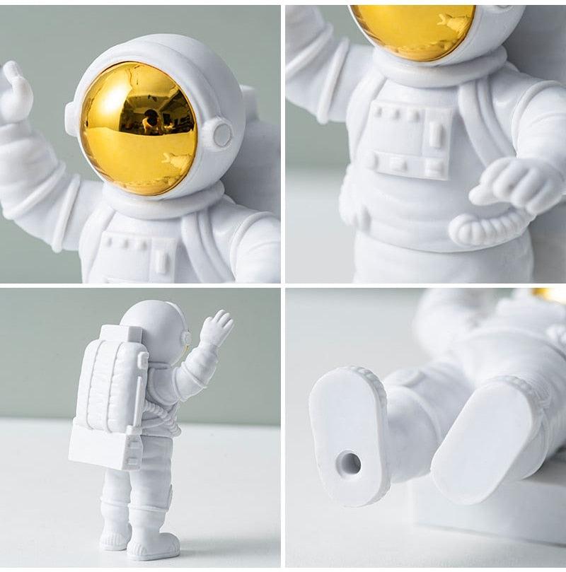 Mini Estátuas de Astronauta. - Mundo Home