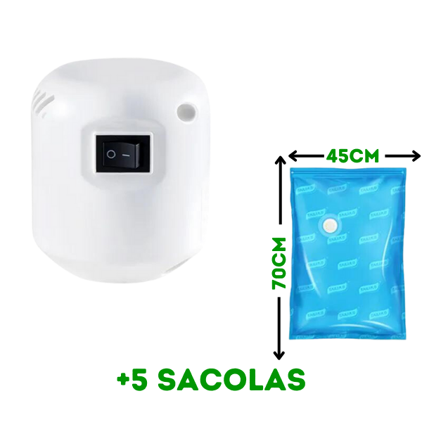 UltraCompress + Sacolas reutilizáveis (Bivolt)