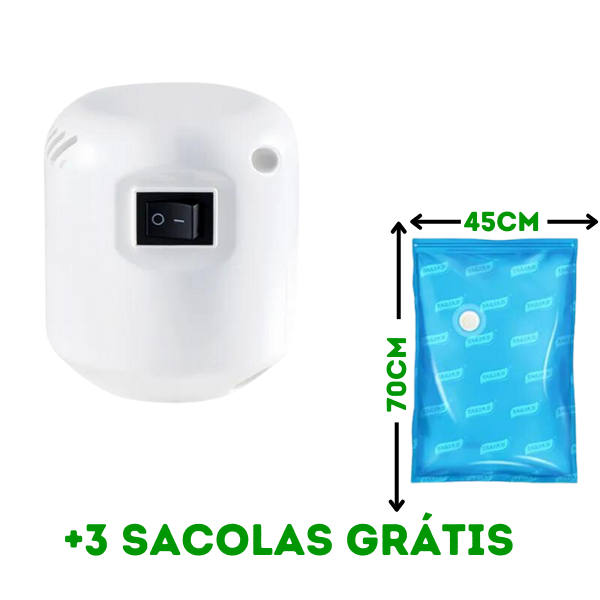 UltraCompress + Sacolas reutilizáveis (Bivolt)